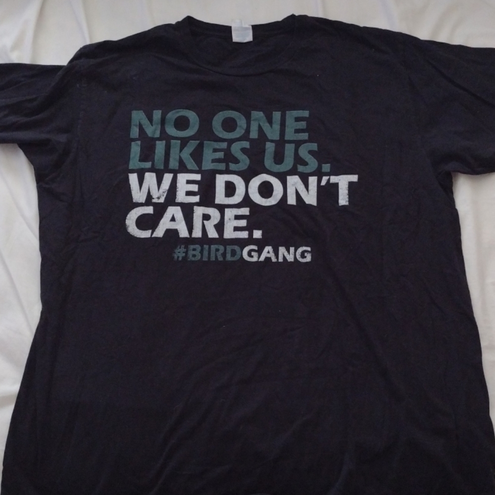 No one likes us we don't care t-shirt